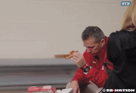 Maybe it'll just take some time and pizza to ease the pain from the loss of Braxton Miller.