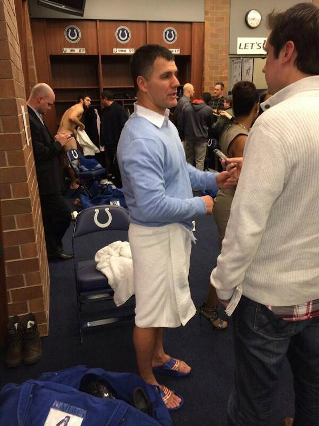 Thanks For The Naked Andrew Luck Pic, Pat McAfee 