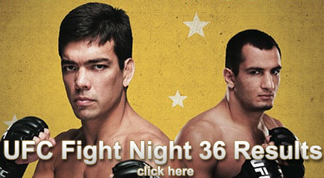 UFC Fight Night 36 Results