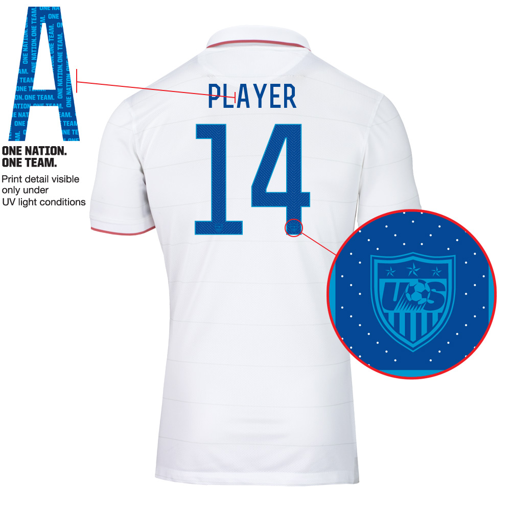 2014 USA men's World Cup practice jersey