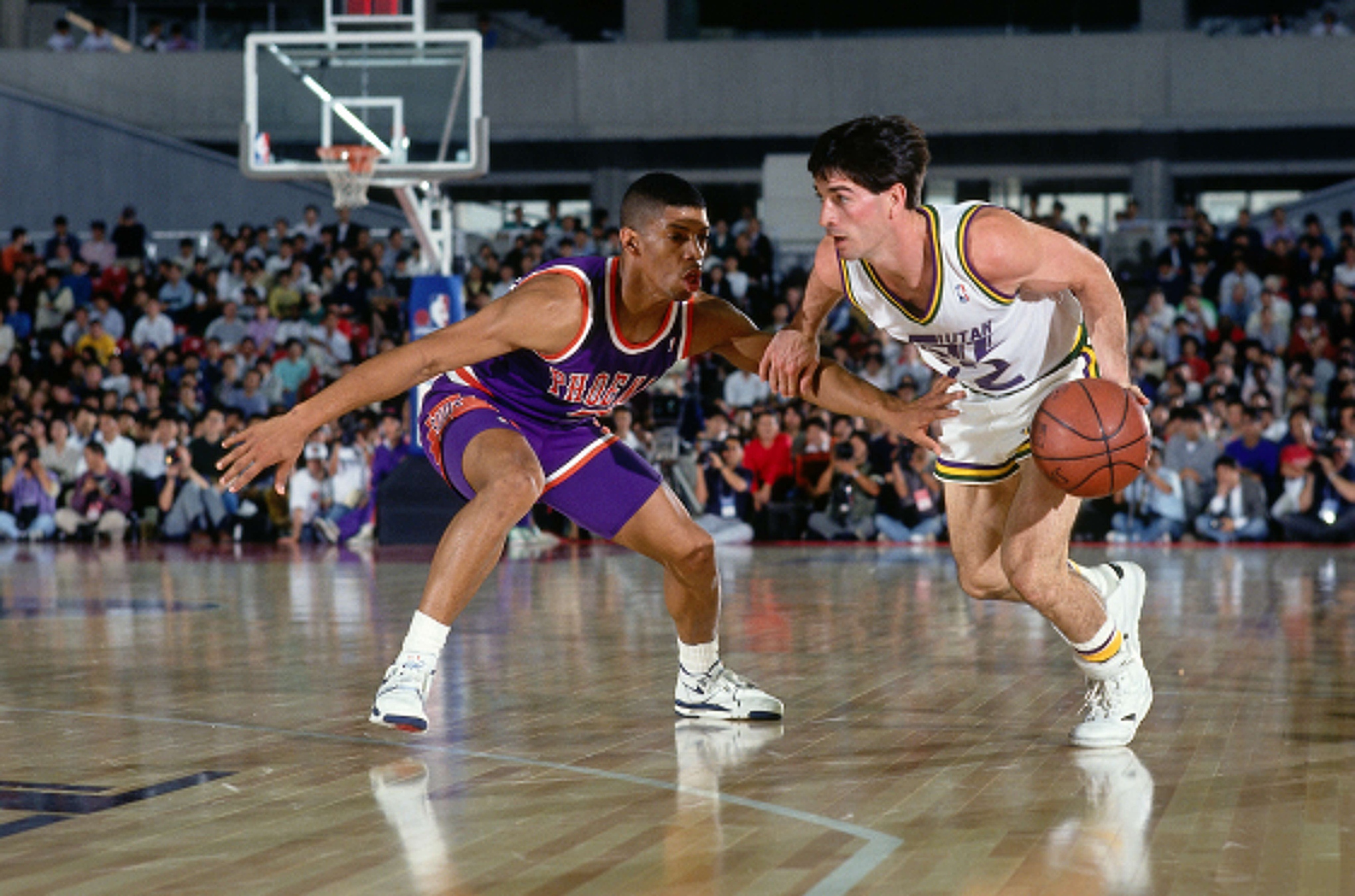 Ever notice the way point guards used to back their way down the court
