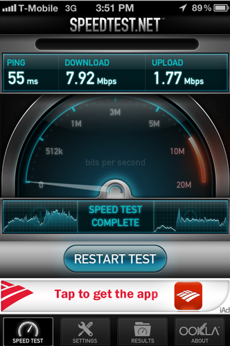iPhone on T-Mobile 3G