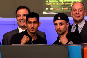 Paulie Malignaggi has split up with Lou DiBella, the man who has  guided his entire pro career up to this point.  Is a switch to Richard  Schaefer's Golden Boy on the horizon? (Photo by John  Gichigi/Bongarts/Getty Images)