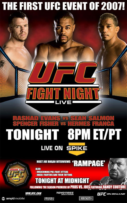 UFC fight night 8 spike