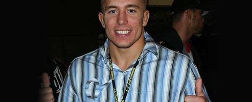 georges st pierre at ny ufc
