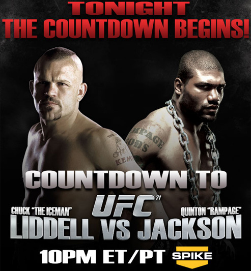 UFC 71 countdown and all access