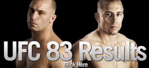 UFC 83 results live