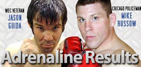 Adrenaline MMA results and LIVE fight coverage