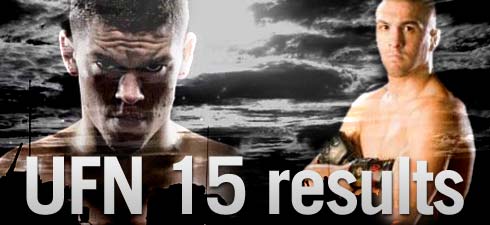 UFC Fight Night 15 results