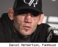 Jon Fitch at the UFC 127 press conference.