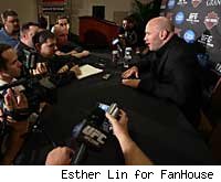 Dana White and the top fighters from UFC 122 will speak to the media at the UFC 122 post-fight press conference.